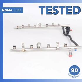3w839s441ac Jaguar 03-06 X100 Xk8 4.2 L Aj34 Gas Fuel Rail Line Assembly Oem