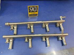 Dw93-9g774-ad Jaguar Dw93-9g802-ab 2010-2019 Xj 5.0l Engine Front Left Right Set Fuel Rail Oem
