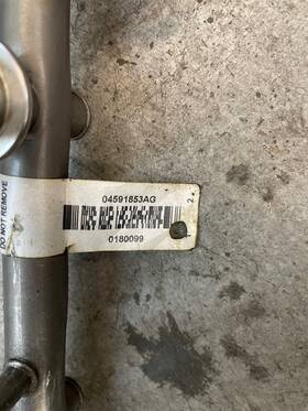 04591853ag Jeep 2007 Grand Cherokee 5.7 Hemi Fuel Rail 1a2