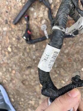 05148027aa Jeep Oem Fuel Injector Wiring Harness With Injectors Wrangler 3.8l V6