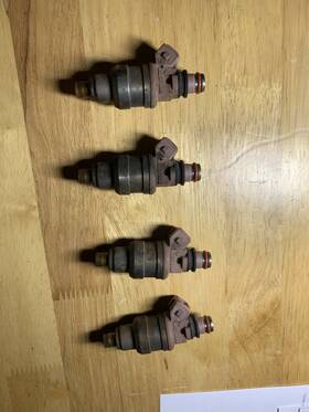 Inp-020 Jesben 4x Fuel Injector 560cc For Mitsubishi Lancer Evolution 2.0 Turbo