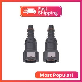 Xtjtt2-00-9.89id8 Jxfzlcygcsm 9.89 Fuel Quick Connector Female Tube To Male Barb Pack Of 2