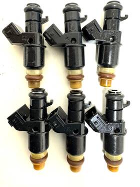 Keihin 091769700195 Set Of 6 Remanufactured Fuel Injectors Fj485 Made In Japan Keihin 091769700195 Set Of 6 Remanufactured Fuel Injectors Fj485 Made In Japan