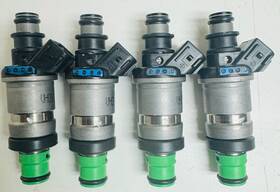 Fj458 Keihin Fj340 Set Of 4 Oem New Fuel Injectors Fits Acura Honda 1997-02