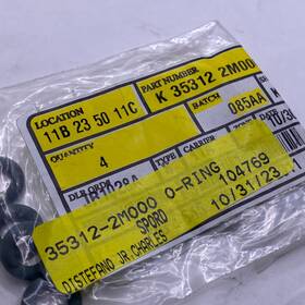 35312-2m000 Kia Genuine Parts Injector O-ring Lot Of 4