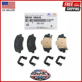 Kia Hyundai 58101-1ra10 Front Brake Pad Disc For Accent 2013-2017 581011ra10
