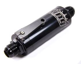 12an King Racing Products 191215187324 4340 - Fuel Filter With Shut Off -12an