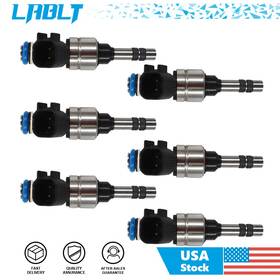 Lablt Om57915oc 6pcs For Gmc Buick Lacrosse Chevrolet Cadillac Cts 3.0l V6 Fuel Injectors