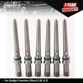 Tur28974i Labwork 6 Pcs 5.9l/6.7l Injectors Connector Tubes For Dodge 2003-2007 Tur28974i Labwork 6 Pcs 5.9l/6.7l Injectors Connector Tubes For Dodge 2003-2007