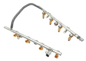 Lr002489 Land Rover Range Sport Lr3 06-09 Oem V8 Se Fuel Rail Assembly With Injectors Lr002489 Land Rover Range Sport Lr3 06-09 Oem V8 Se Fuel Rail Assembly With Injectors