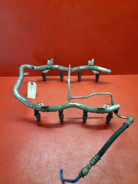 Mjy000040 Land Rover 2003 2004 2005 Range 4.4l V8 Fuel Rail With Injectors