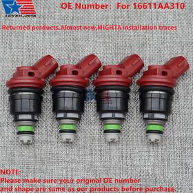 Lcyxh-2018 768273367076 Set Of 4 Fuel Injectors For 1992-1998 Subaru Legacy 2.5l H4 Fj398 16611 Aa310 Us Lcyxh-2018 768273367076 Set Of 4 Fuel Injectors For 1992-1998 Subaru Legacy 2.5l H4 Fj398 16611 Aa310 Us