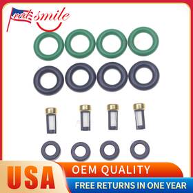 Lcyxh 768799982715 Fuel Injector Seals O-rings Grommets Repair Service Kit For Acura Rdx 2.3l-l4 Us