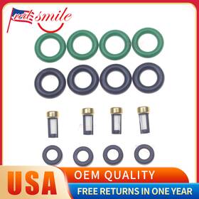 Lcyxh 768857131260 Fuel Injector Seals O-rings Grommets Repair Service Kit For Acura Rdx 2.3l-l4