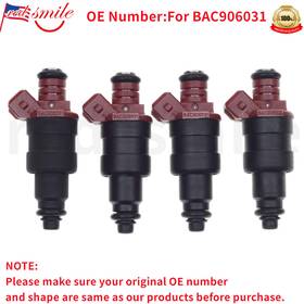 Bac906031 Lcyxh New 4pcs High Performance Fuel Injector For V W Golf Jetta 2.0l Usa Bac906031 Lcyxh New 4pcs High Performance Fuel Injector For V W Golf Jetta 2.0l Usa