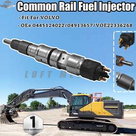 Voe22336268 Luft Meister 04913657 Common Rail Fuel Injector 0445124022 4913657 For Volvo Us Stock New