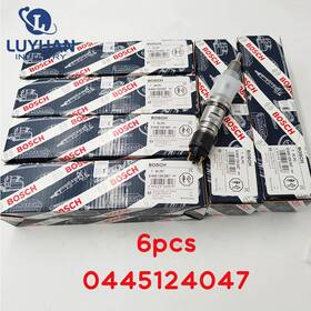 Ze15297201g Luyuan 6x 0445124047 5364205 Fuel Injector Common Rail Diesel For 19-22 Ram 3500 6.7l