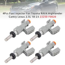 23250-f0020 Madhornets 23209-f9080 842-12428 4pcs Fuel Injector For Toyota Rav4 Highlander Camry Lexus 2.5l 18-23