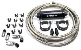 Maperformance 675505495929 Map Fuel Feed Line Kit For 2008-2015 Mitsubishi Evo X - No Filter