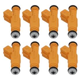 2vwbgh Maxpeedingrods 8x Fuel Injectors Kit For Ford F-series Super Duty 6.8l V10 1999