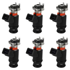 47np92 Maxpeedingrods Fuel Injector Assembly For Volkswagen Eurovan 2.8l V6 1997-2000 Fj573 6pcs