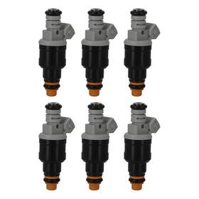 4rg9o1 Maxpeedingrods 6pcs Fuel Injector Set For Mazda B3000 Ford Ranger 3.0l 1995-1997 2 Terminal