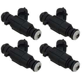 4t7jxl Maxpeedingrods 4pcs Front Fuel Injector Set For Hyundai Genesis Coupe 2.0l 10-12 4 Hole