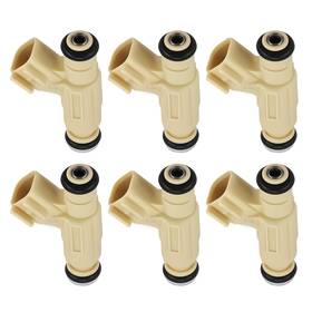6zhi1q Maxpeedingrods 6pcs Front Fuel System Injector For Ford Explorer 4.0l V6 2004