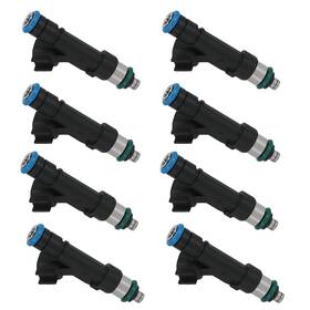 822-11212 Maxpeedingrods 7z21j9 8x Fuel Injectors Set For Ford F-150 5.4l V8 Direct Fit