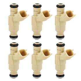 822-11187 Maxpeedingrods 9glw5y 6 Complete Injector Kit For Ford Explorer 4.0l V6 2004