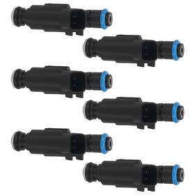 Maxpeedingrods A8uv5m Front Fuel Injector Kit For Jeep Cherokee Wrangler 4.0l 99-04 217-2925
