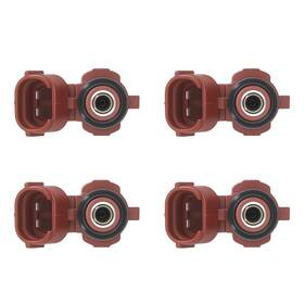Maxpeedingrods Ei0qua 4 Units Fuel Injectors For Nissan Sentra Gxe Xe 1.8l 2000-2002 Fj745