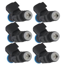142-634 Maxpeedingrods Fq5nbt 4-hole Fuel Injector Set For Dodge Ram 1500 5.2l 00-01
