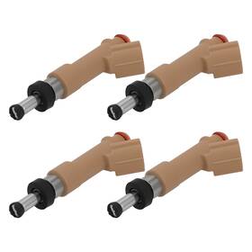 23250-0t020 Maxpeedingrods Jec76r Gas Fuel Injector 4x For Toyota Corolla Ce Sedan 2009-2012