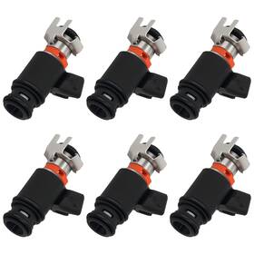 R7jvuh Maxpeedingrods Front Engine Fuel Injector For Volkswagen Golf V6 2.8l 1999-2001 6pieces