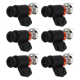 Xev81y Maxpeedingrods V6 2.8l Engine Fuel Injector For Volkswagen Golf Jetta 1999-2001 6pieces