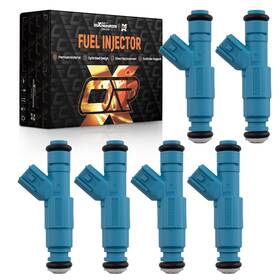 Rl031099 Maxpeedingrods Y2q6gi 6 Fuel Injectors For Dodge Ram 1500 2002 3.9l 239cu Gas Fj479