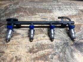B61p-13-250 Mazda 1990-1993 Miata Mx5 Na6 1.6l Engine Fuel Rail Full Injector Set