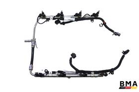 001099714 Mclaren 570s 600lt 3.8 Rear Engine Fuel Rail Injector Assembly 2019 - 2021 Oem
