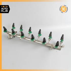 1200700695 Mercedes-benz 92-95 R129 Sl600 600sec S600 V12 Fuel Injector Rail Oem