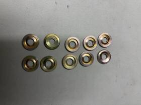6170170260 Mercedes-benz New 10x Injector Heat Shield Washers 6170170260 Mercedes-benz New 10x Injector Heat Shield Washers