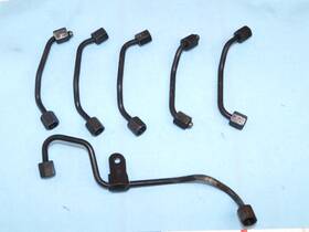 A-611-070-00-40 Mercedes-benz 04-06 Dodge Sprinter T1n 2.7l Om647 Steel Fuel Injector Lines Set Oem