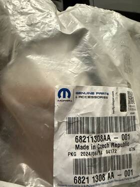68211308aa Mopar Fuel Return Tube Jeep Grand Cherokee Wk 3.0l 14-21