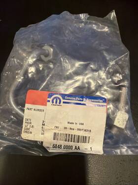 6848000aa Mopar Cummins Injector Supply Tube Cylinder 5