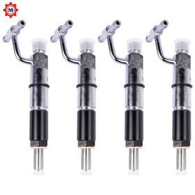 10r-7593 Motionauto 605500629395 4x Fuel Injector For Caterpillar 236b 246c 252b 256c 262c 267b 300-2952 239-0734