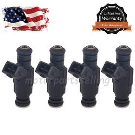 E15049001cp Motorpartsselling 4pcs Fuel Injector For 2001-2006 Audi Tt Volkswagen Beetle Golf Jetta I4 1.8l