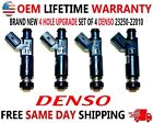 23250-22010 New 4 Hole Upgrade Denso X4 Fuel Injectors For 1998-1999 Chevy And Toyota 1.8l