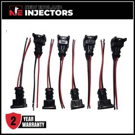 0280155839 New England Injectors Set Of 8 Bosch Injector Connectors Fits 99-06 Mercedes E55 Amg 5.5l