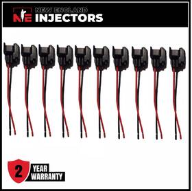 New England Injectors 5c3e-a4b Single Siemens Injector Connector Fits 05-16 Ford E-350 Super Duty 6.8l