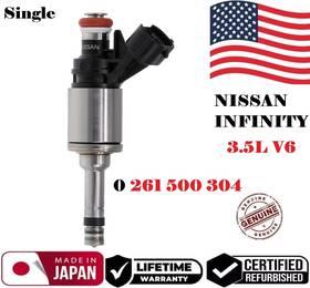 0261500304 Nissan Oem Single Fuel Injector For 2017-20 Pathfinder And Infiniti Qx60 3.5l V6